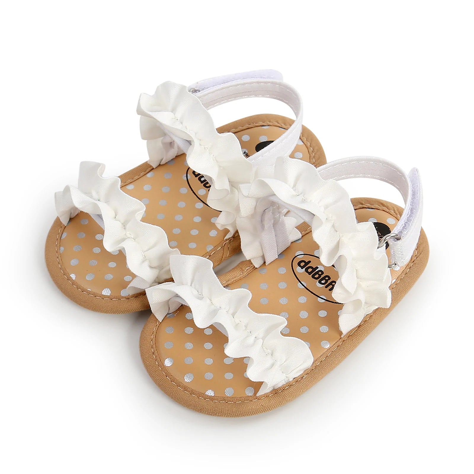 Fashion Newborn Infant Baby Girls Sandals Cute Summer Soft Sole Flat Princess Shoes Infant Non-Slip First Walkers
