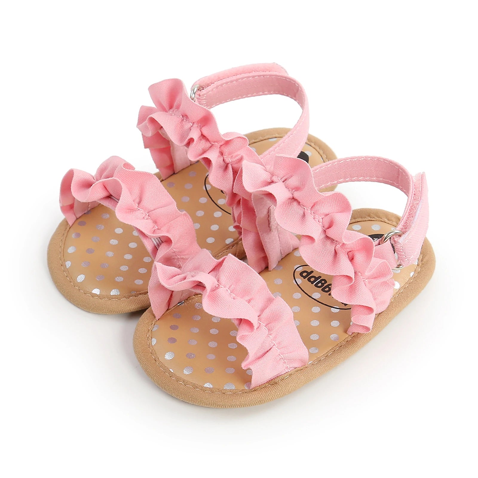 Fashion Newborn Infant Baby Girls Sandals Cute Summer Soft Sole Flat Princess Shoes Infant Non-Slip First Walkers